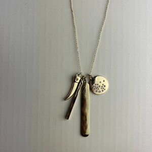 NORSDTROM RACK Mix Pendent Gold Tone Moon Necklces NWOT